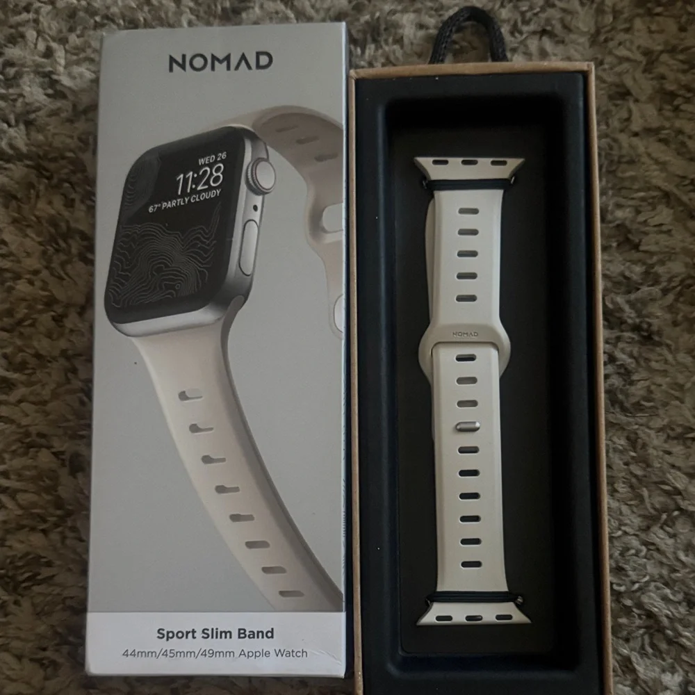 Nomad Sport Slim Band for Apple Watch - bone